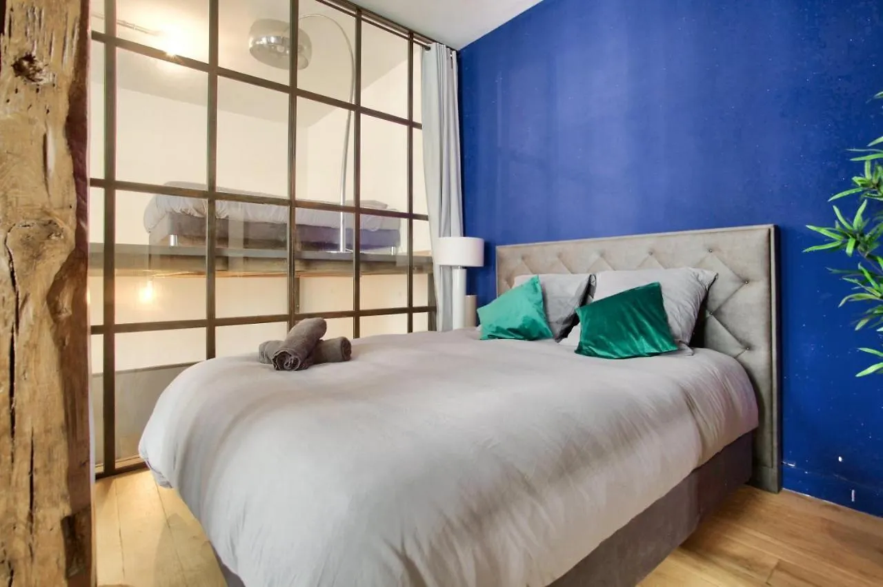 Luxurious 2 Bedrooms Le Marais Nazareth Free Netflix Paris Appartement
